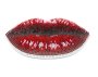 Baton Rouge 2012. Imitation lipsticks in resin on perspex. 115 x 62cm.